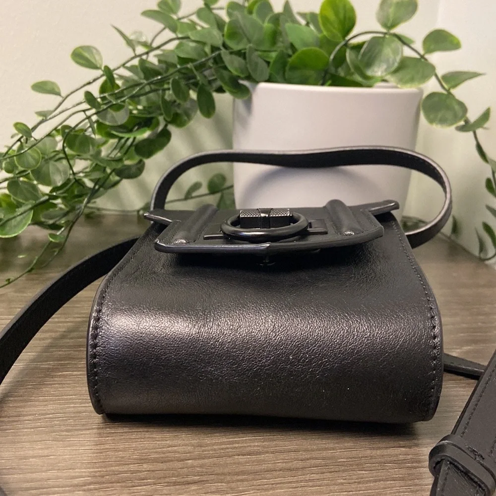 Reece Hudson‎ Black Crossbody Bag